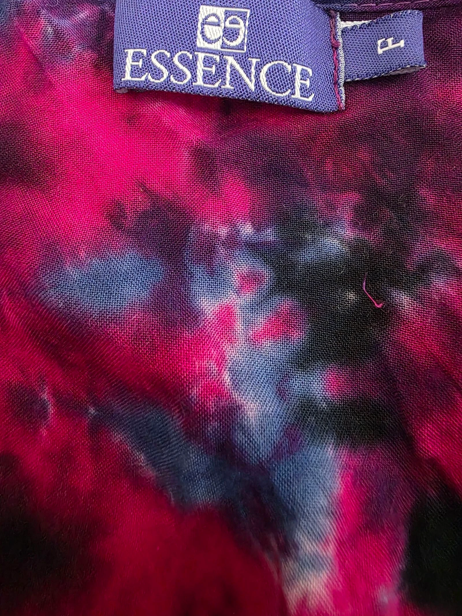 Boho fairy vintage Y2K tie-dye asymmetrical dress one size – photo 12